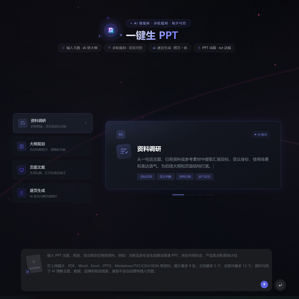 PPT一键生成案例